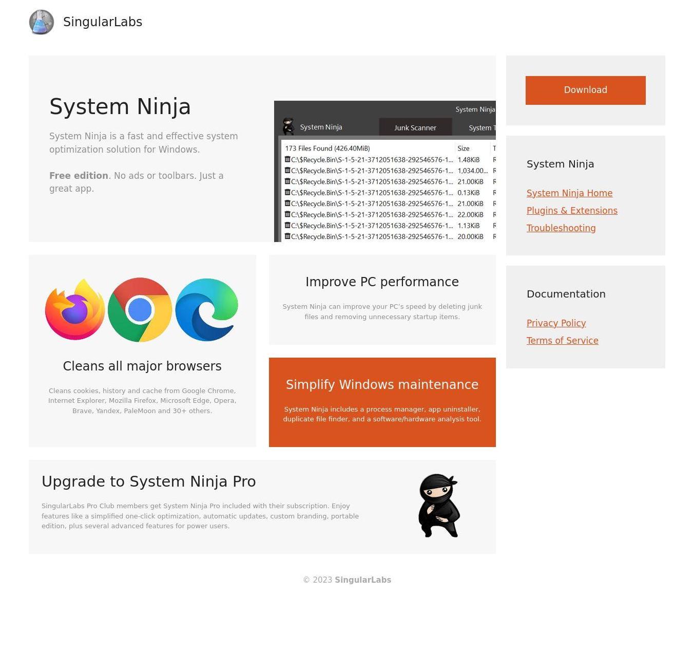 System Ninja - Download