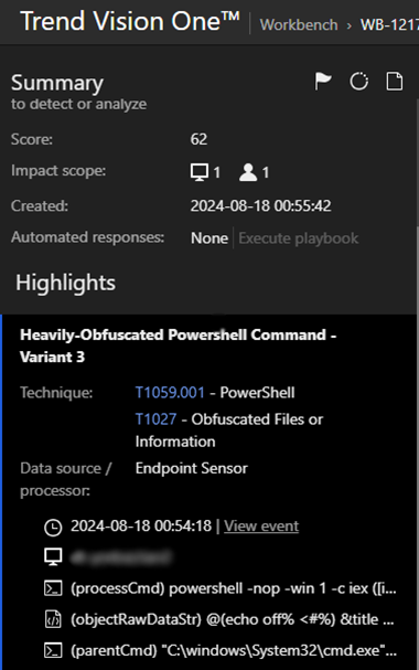 killdeff.bat 加密編碼的 PowerShell 指令。