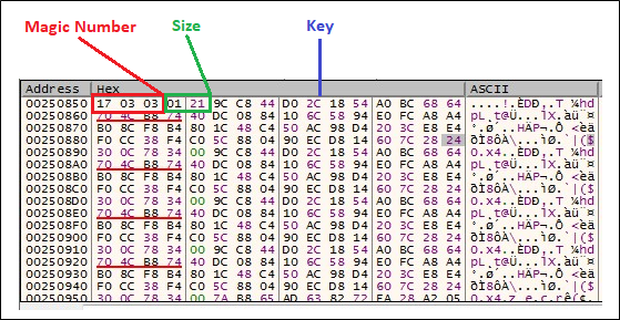 Figure 13. Information sent to C&C server